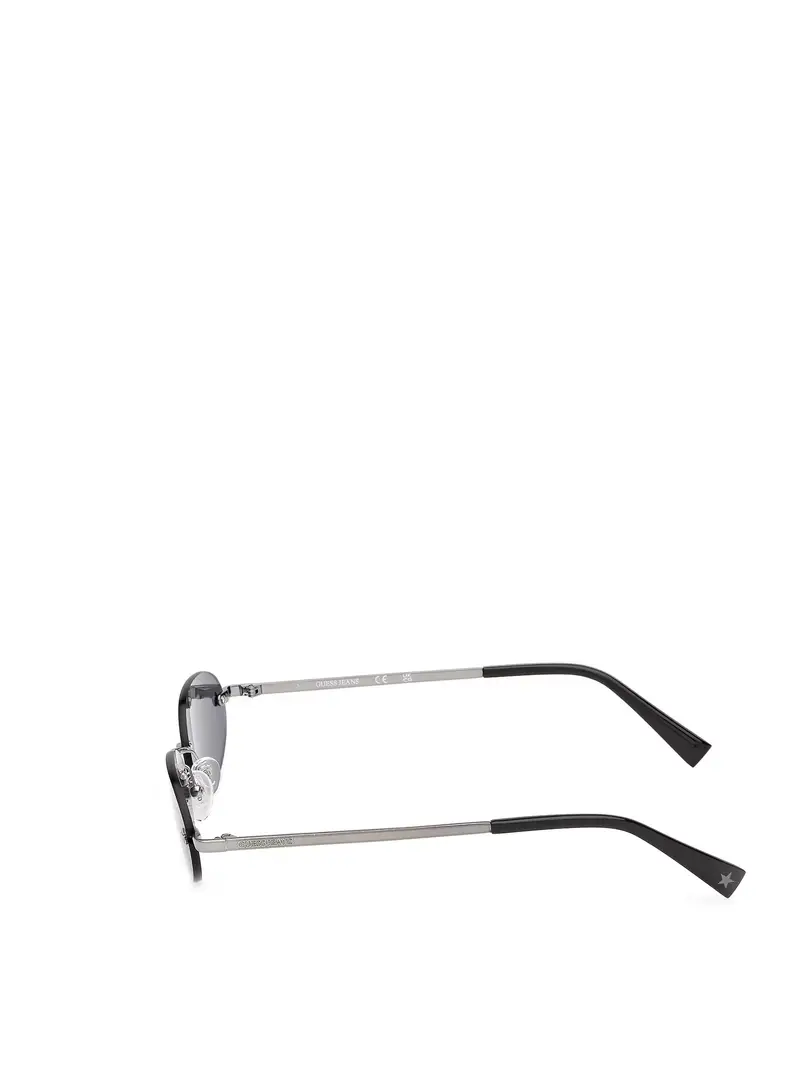 Occhiali da sole antracite / grigio fumo miniatura 3