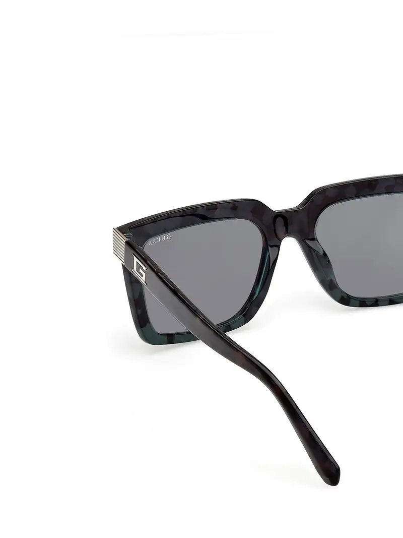 GUESS Occhiali da sole blu / verde scuro miniatura 2