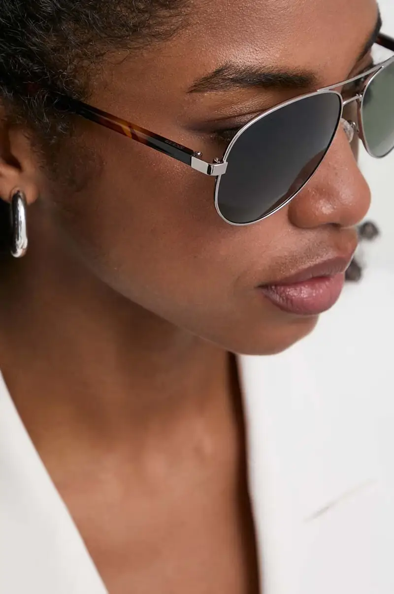 occhiali da sole colore argento miniatura 4