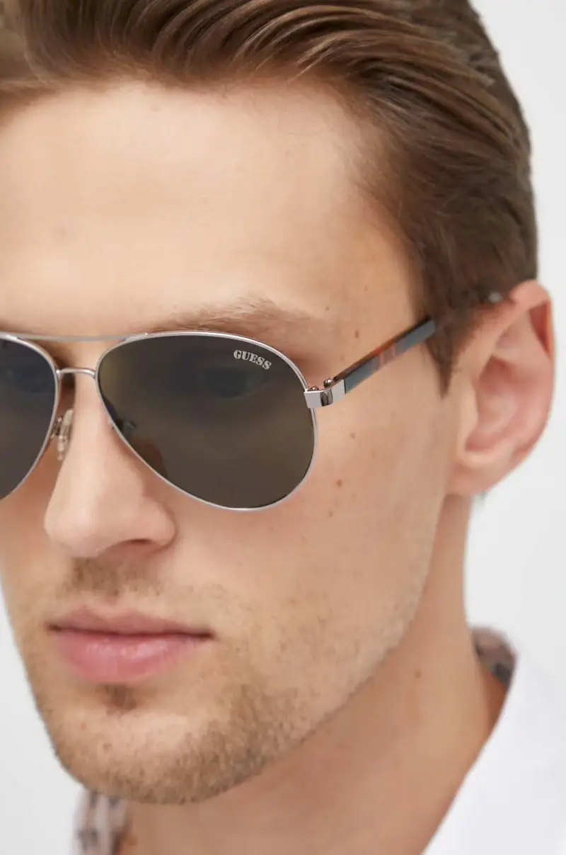 occhiali da sole colore argento miniatura 5