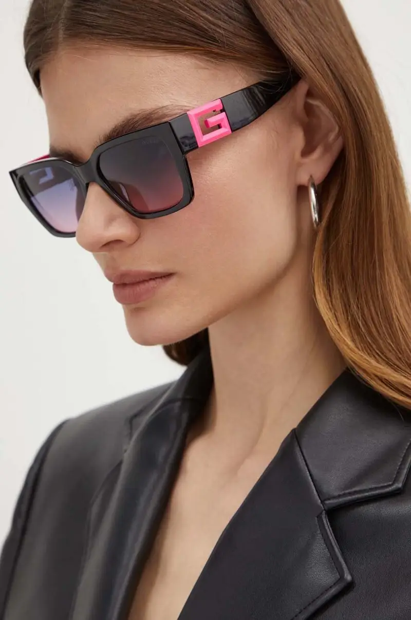 occhiali da sole colore beige GU7916_5574T miniatura 5