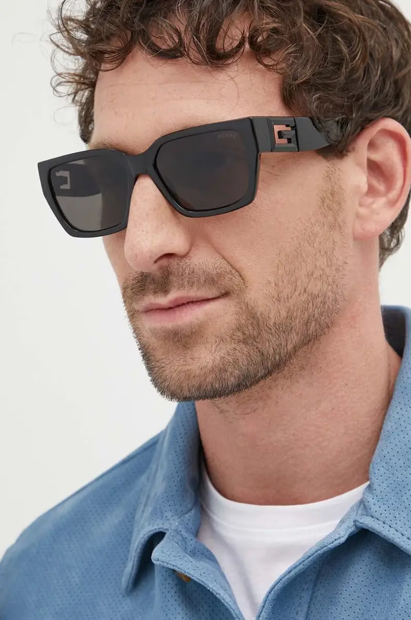 occhiali da sole colore nero GU7916_5501A miniatura 2