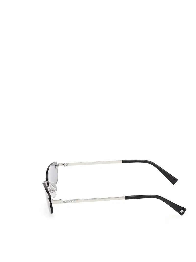 Occhiali da sole grigio fumo miniatura 3