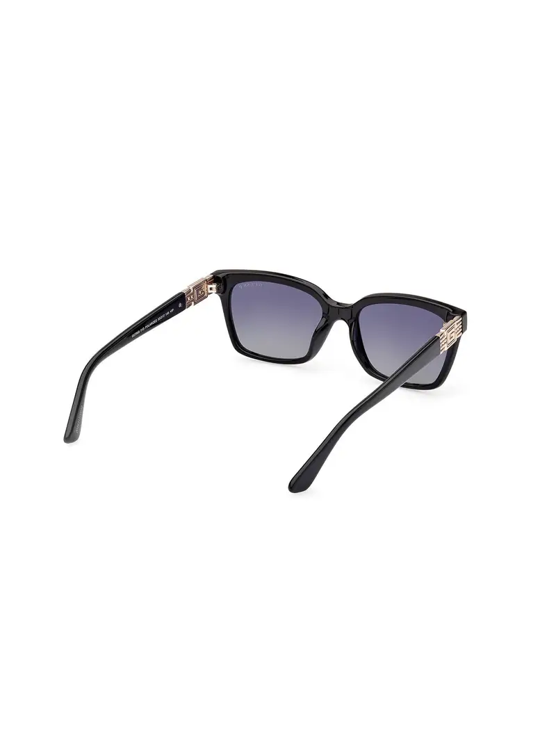 GUESS Occhiali da sole grigio fumo / nero miniatura 2