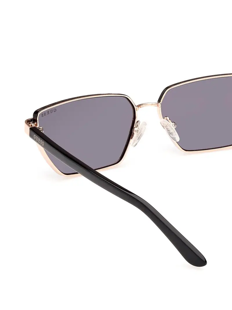 GUESS Occhiali da sole grigio fumo / nero miniatura 3