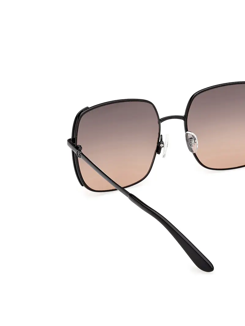 GUESS Occhiali da sole grigio fumo / nero miniatura 3