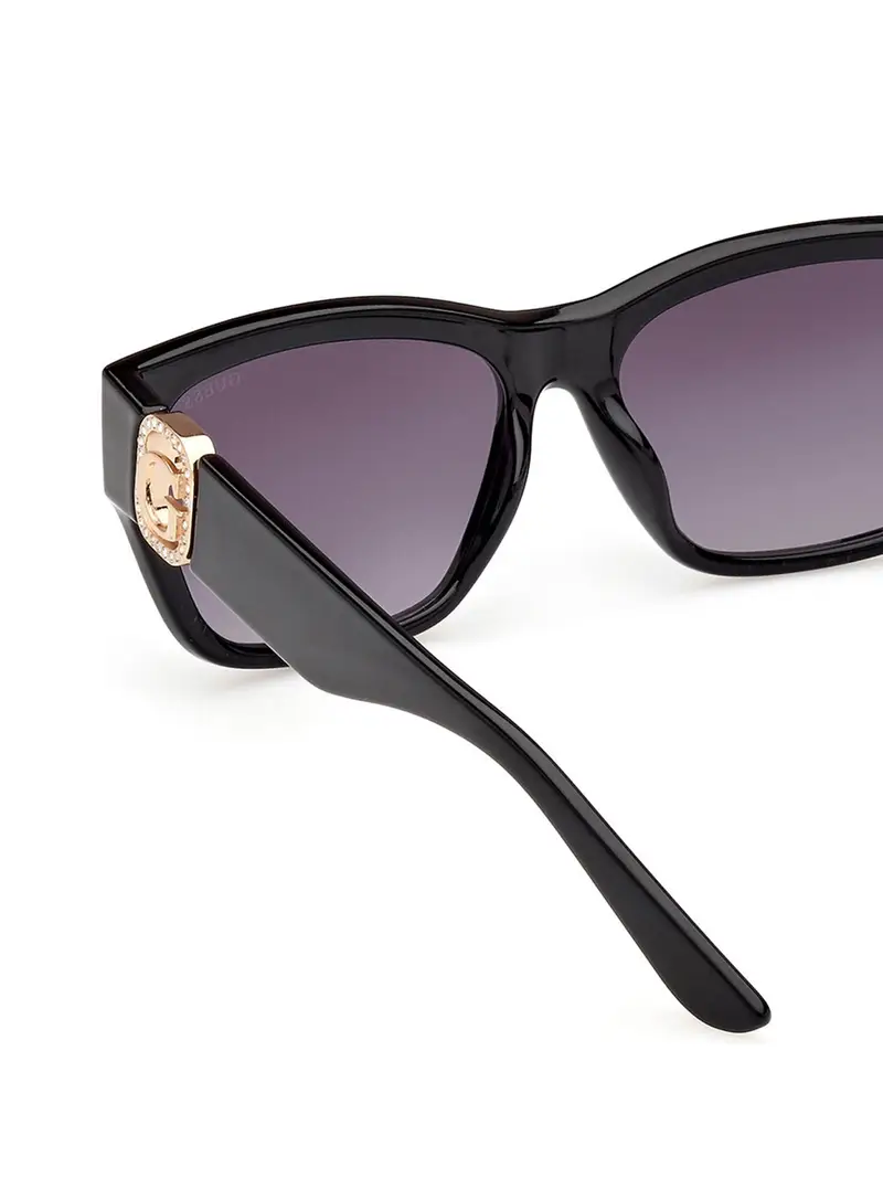 GUESS Occhiali da sole  grigio / nero miniatura 3