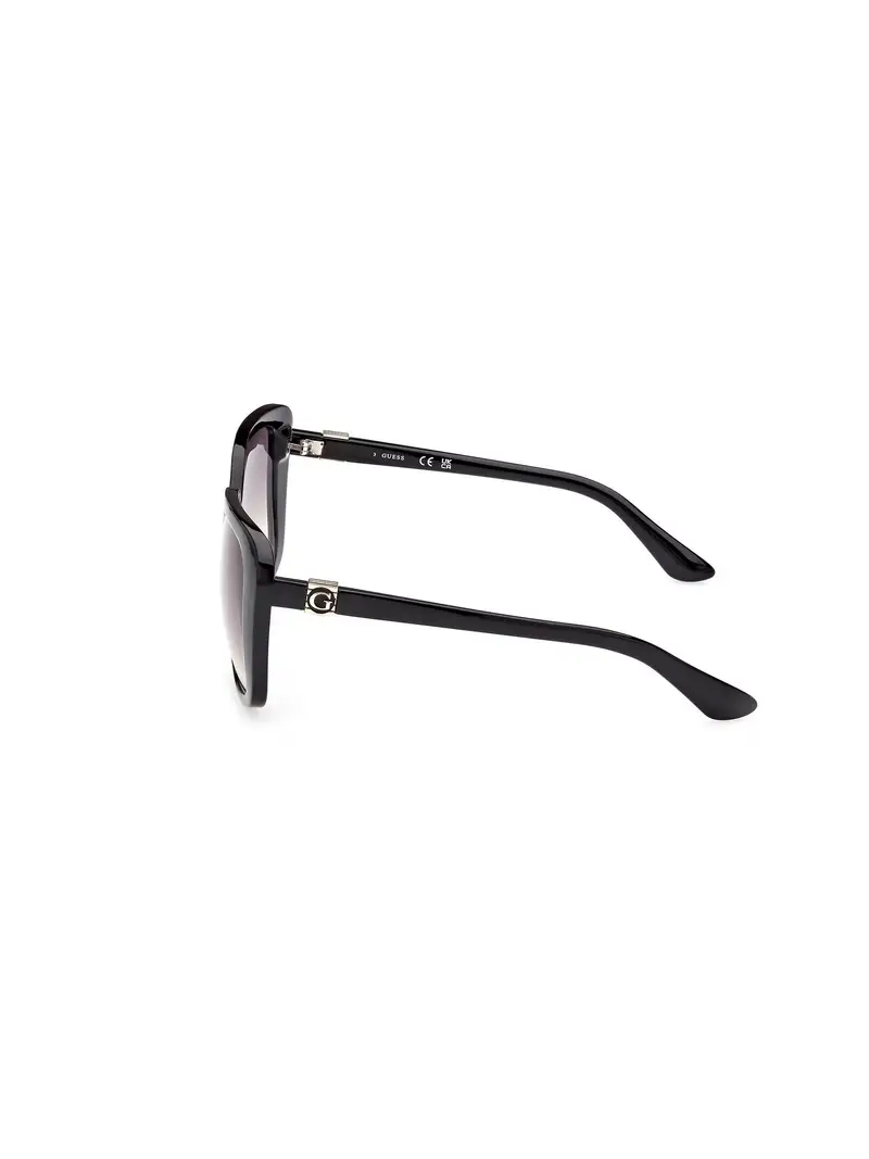 Occhiali da sole grigio / nero miniatura 3