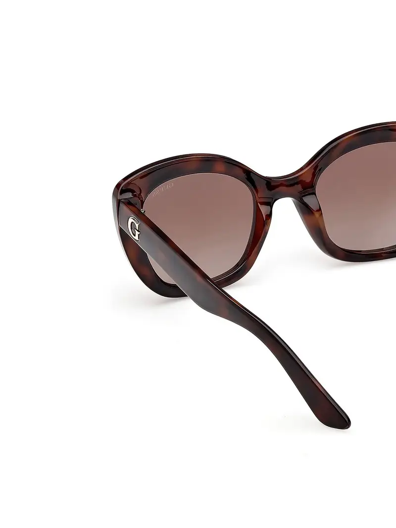 Occhiali da sole marrone miniatura 3