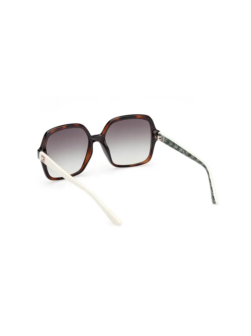 GUESS Occhiali da sole marrone chiaro / bianco miniatura 3