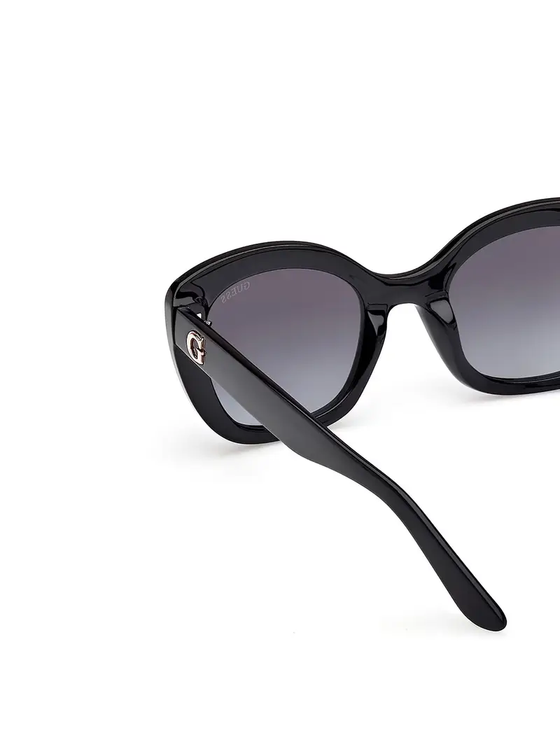 Occhiali da sole nero miniatura 3