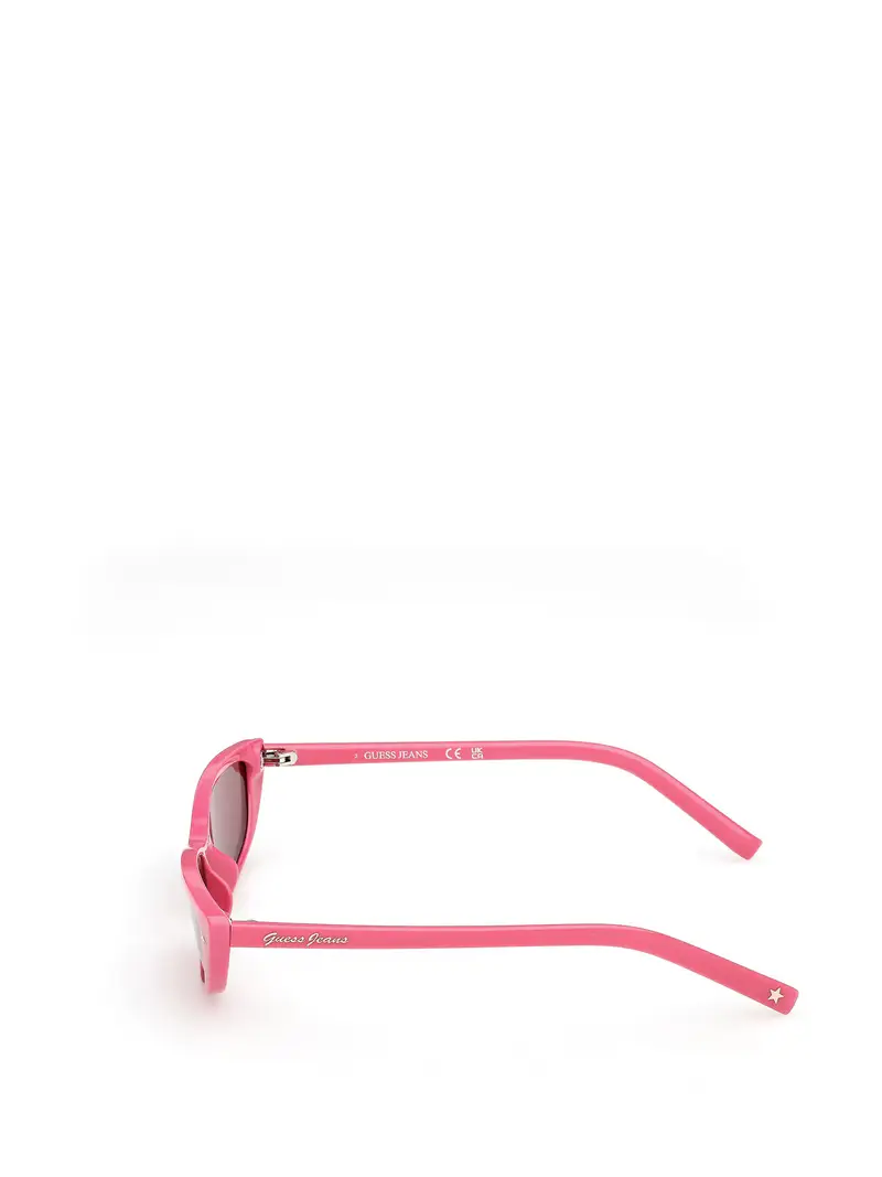 Occhiali da sole rosé / borgogna Rosé miniatura 3