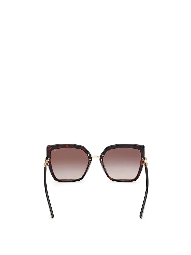 GUESS Occhiali da sole ruggine / marrone scuro miniatura 3