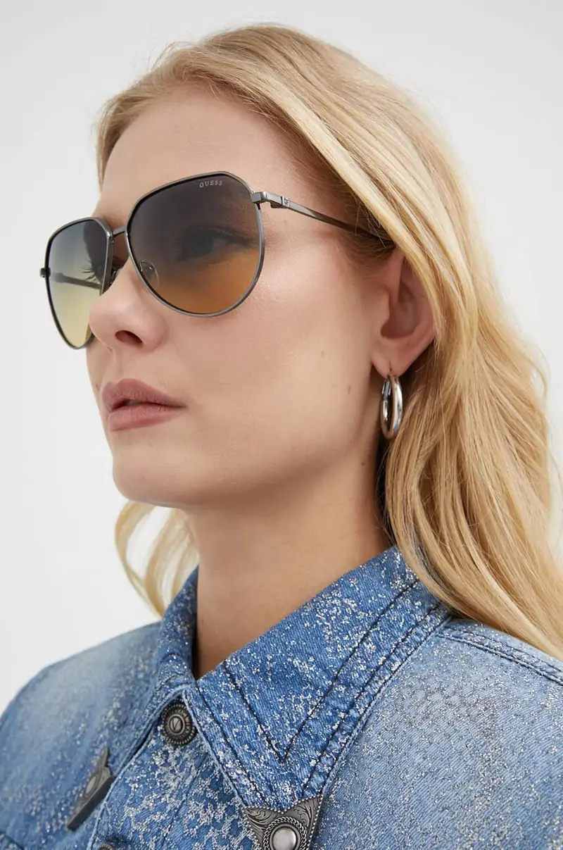 Guess Occhiali da sole Uomo Grigio 3137406