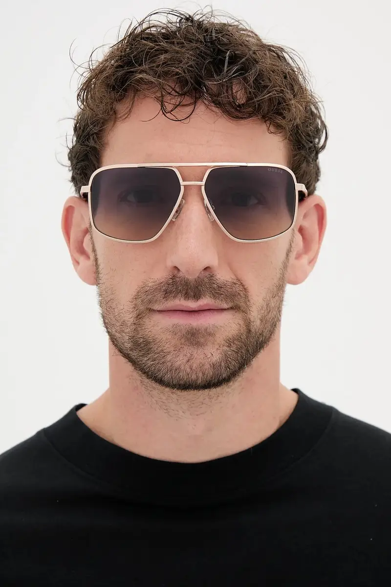 Guess Occhiali da sole Uomo Oro 3157645 miniatura 5