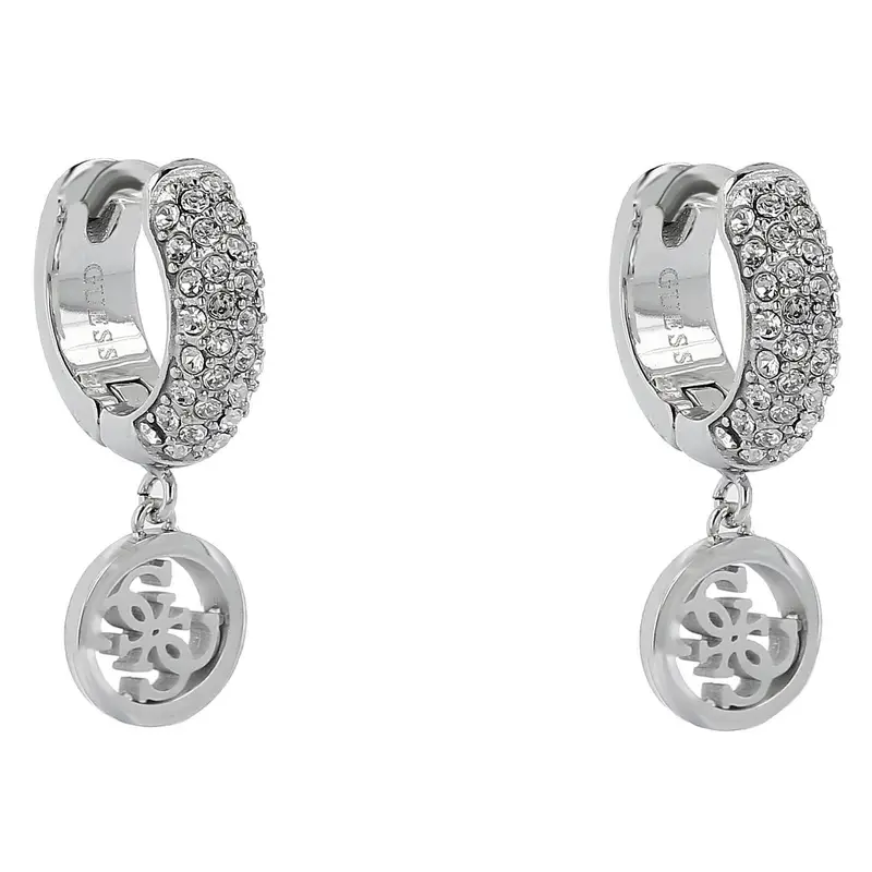 Orecchini Guess JUBE03 301JW Placcatura in argento rodiato