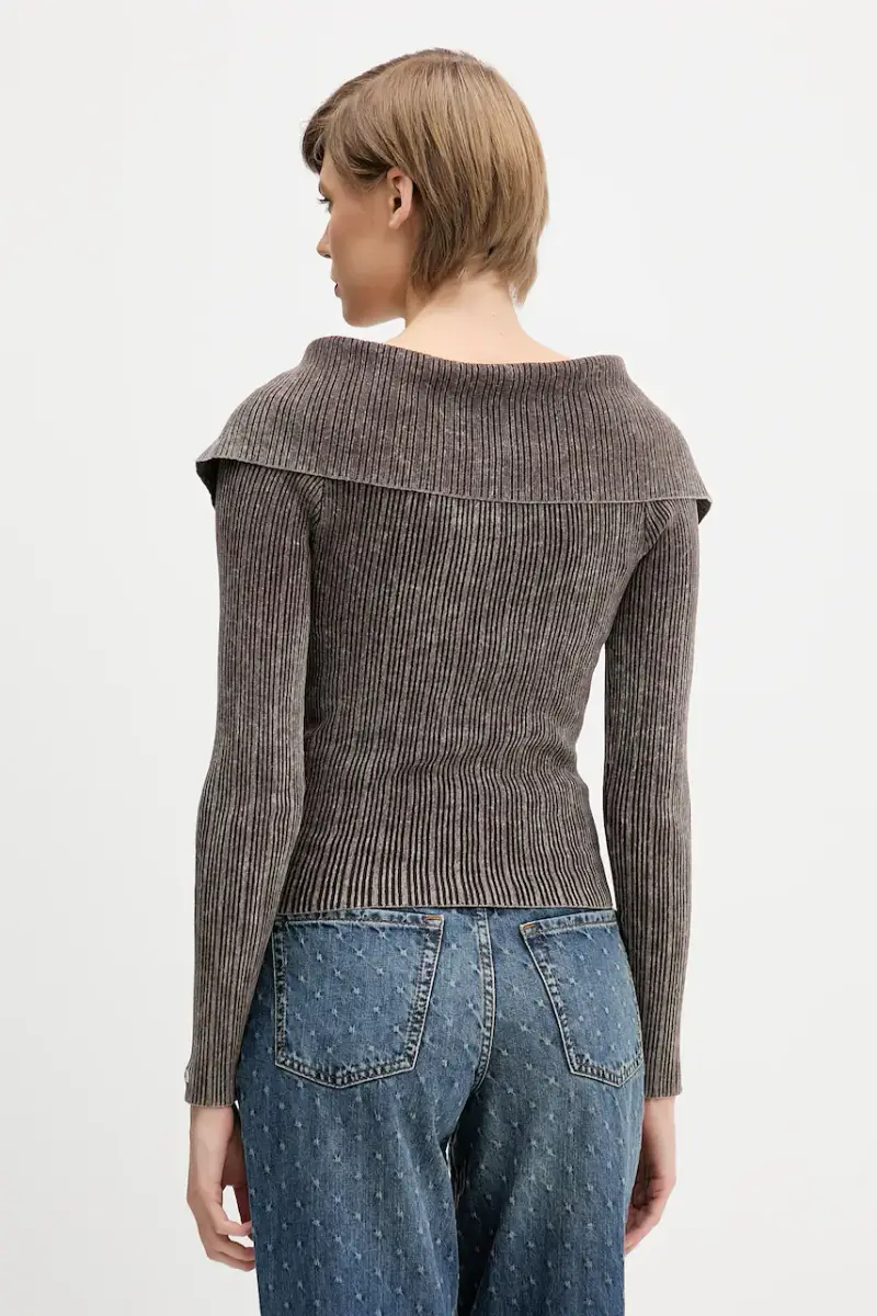 Guess Originals Cardigan Donna Marrone 3620445 miniatura 3