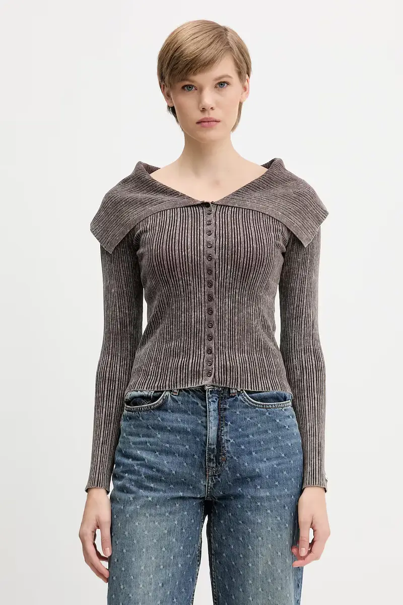 Guess Originals Cardigan Donna Marrone 3620445