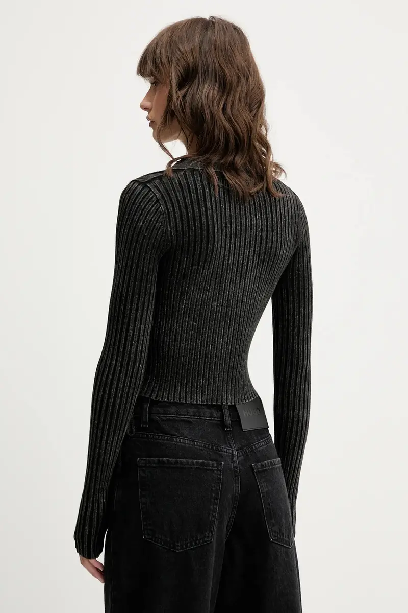 Guess Originals Cardigan Donna Nero 3152342 miniatura 3