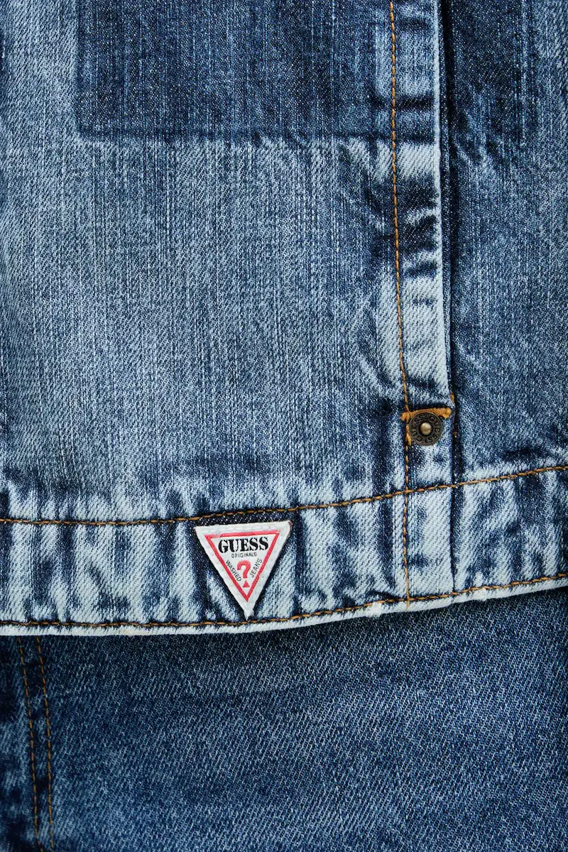 giacca di jeans HARRINGTON colore blu W5YN69 D5R01 miniatura 5