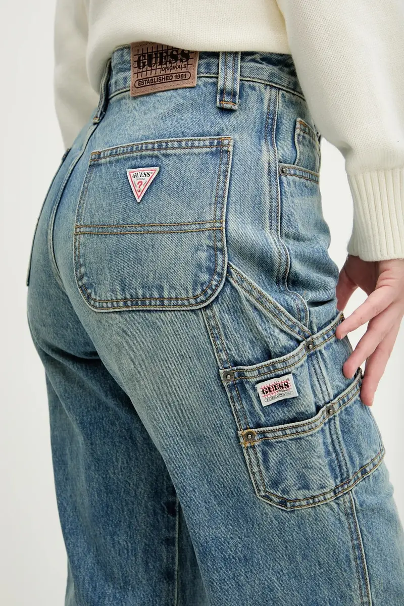 Guess Originals Jeans Donna Blu 3245596 miniatura 4