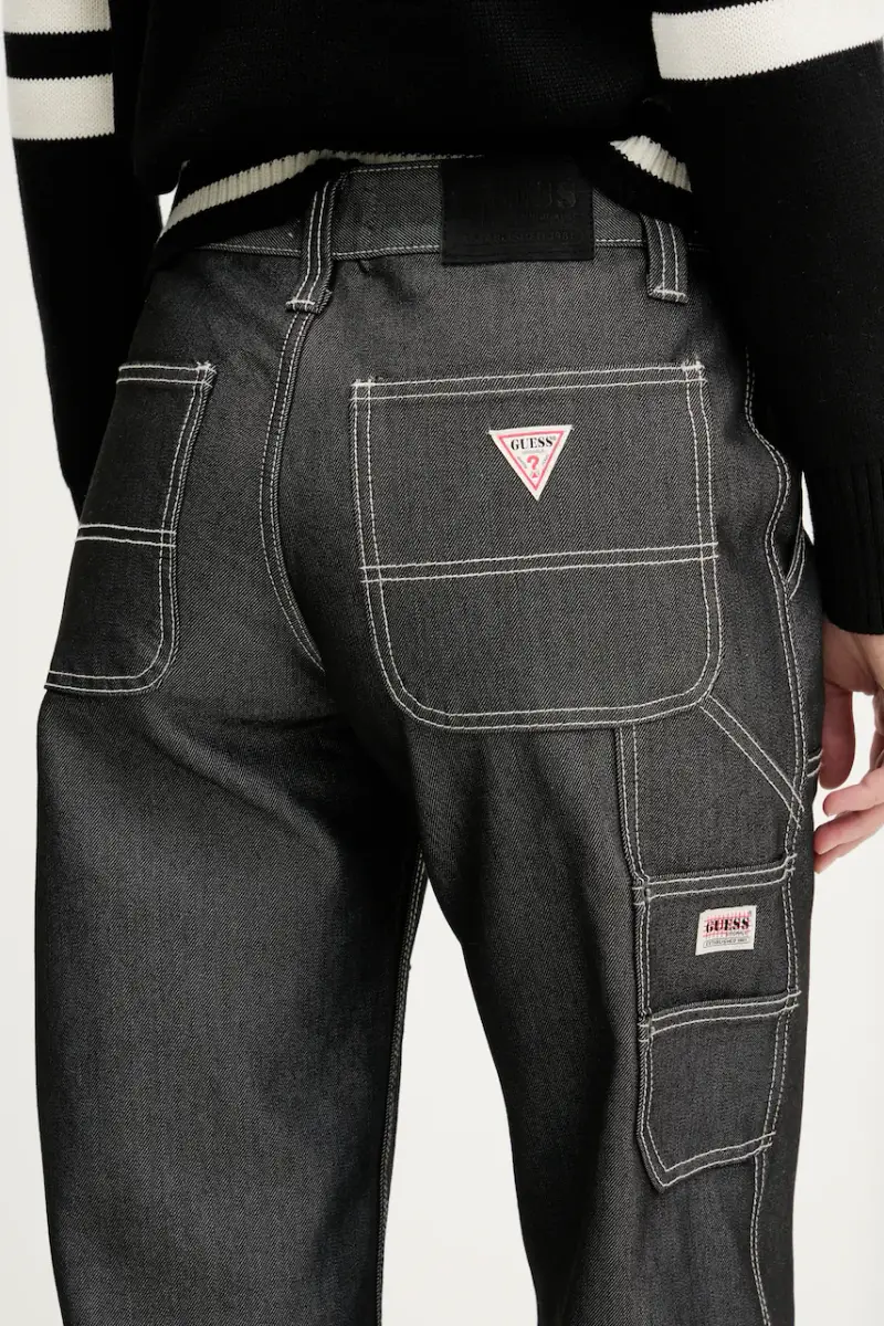 Guess Originals Jeans Donna Grigio 3324941 miniatura 4