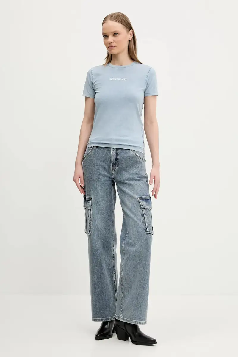 Guess Originals Jeans Donna Blu 3312754 miniatura 2