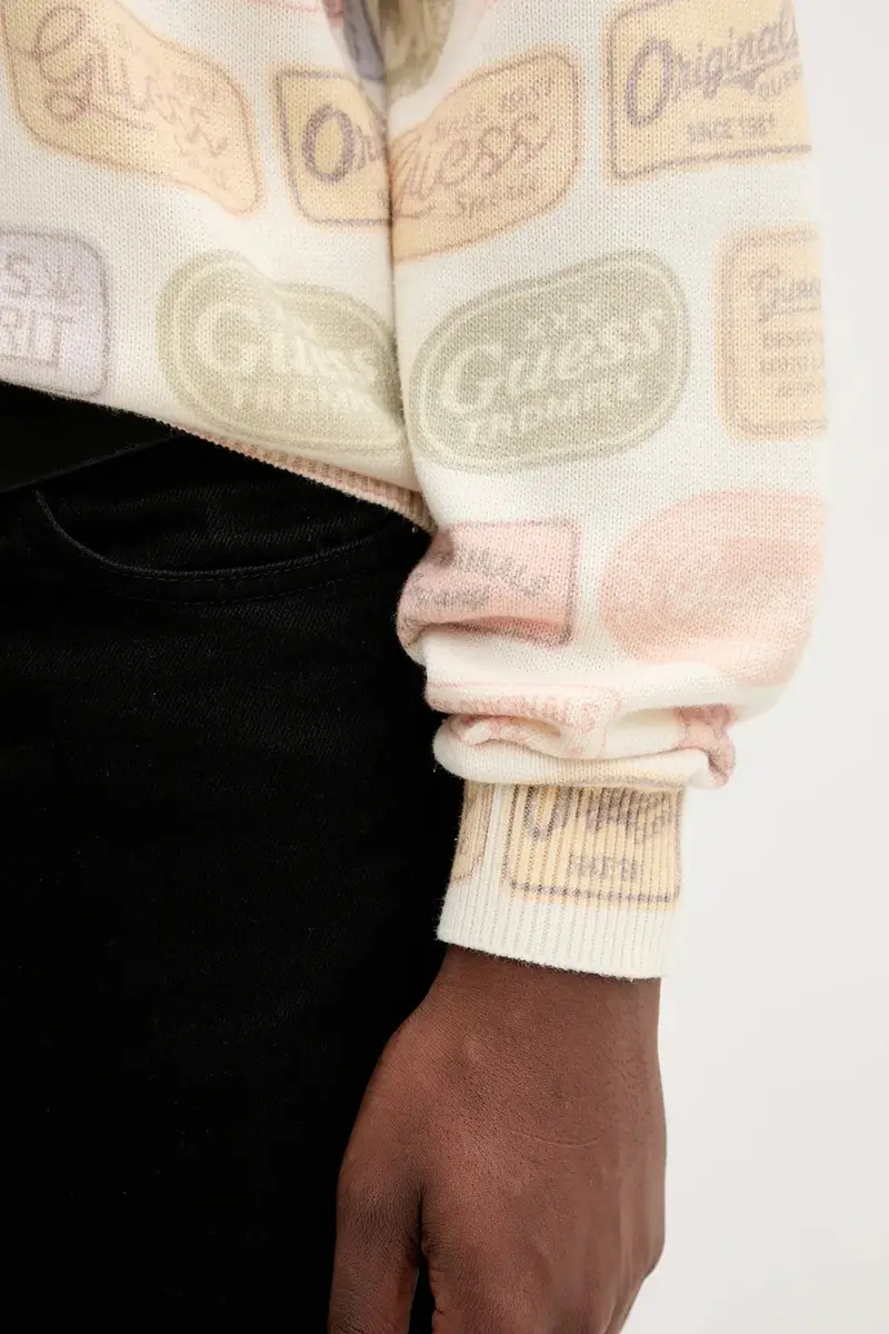 maglione in cotone uomo colore beige M5BR00 Z3P41 miniatura 5