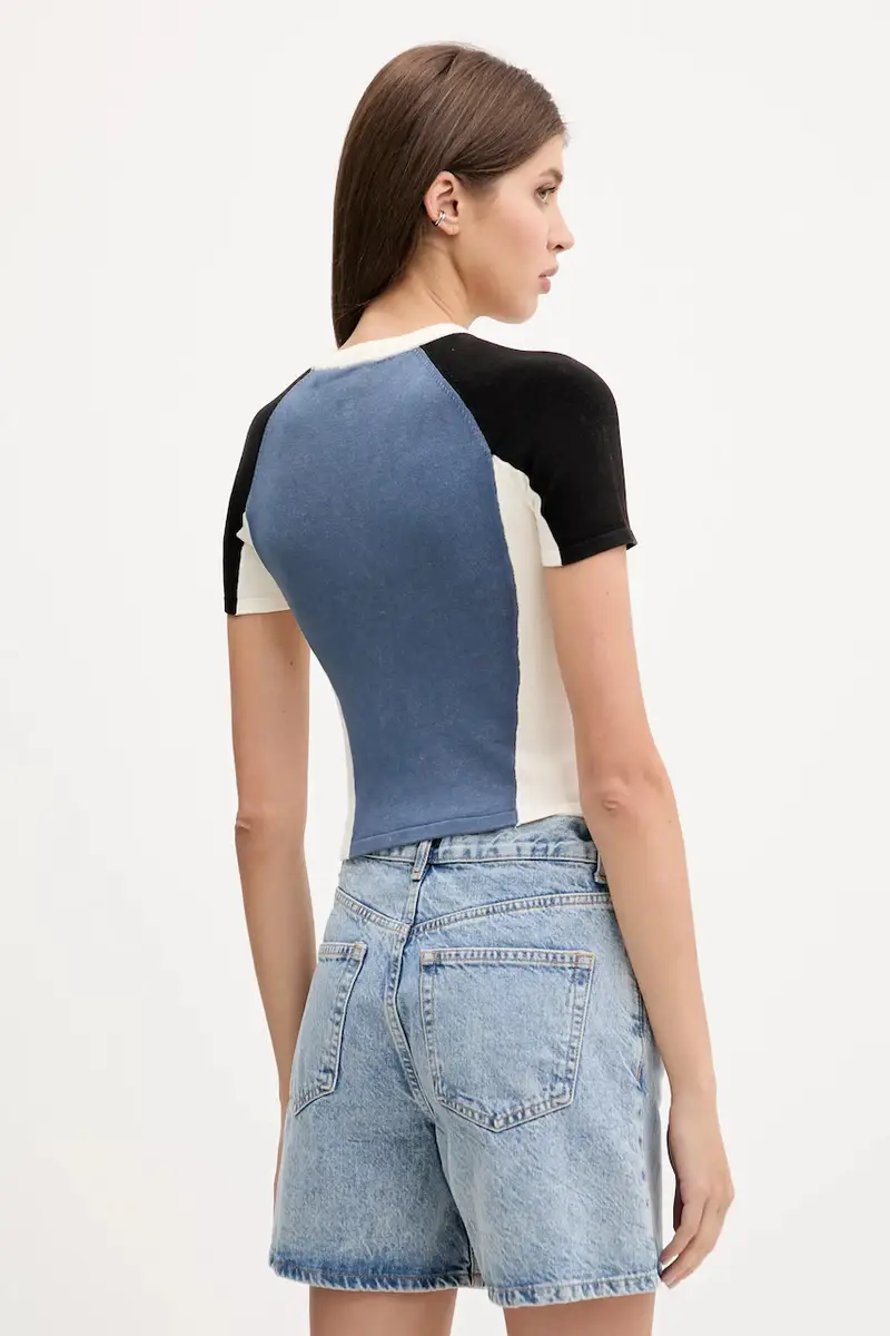 Guess Originals T-shirt Donna Blu 3132838 miniatura 3