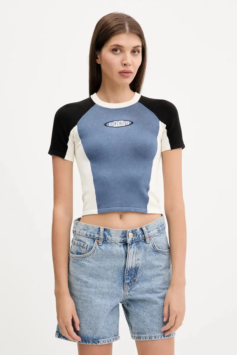 Guess Originals T-shirt Donna Blu 3132838