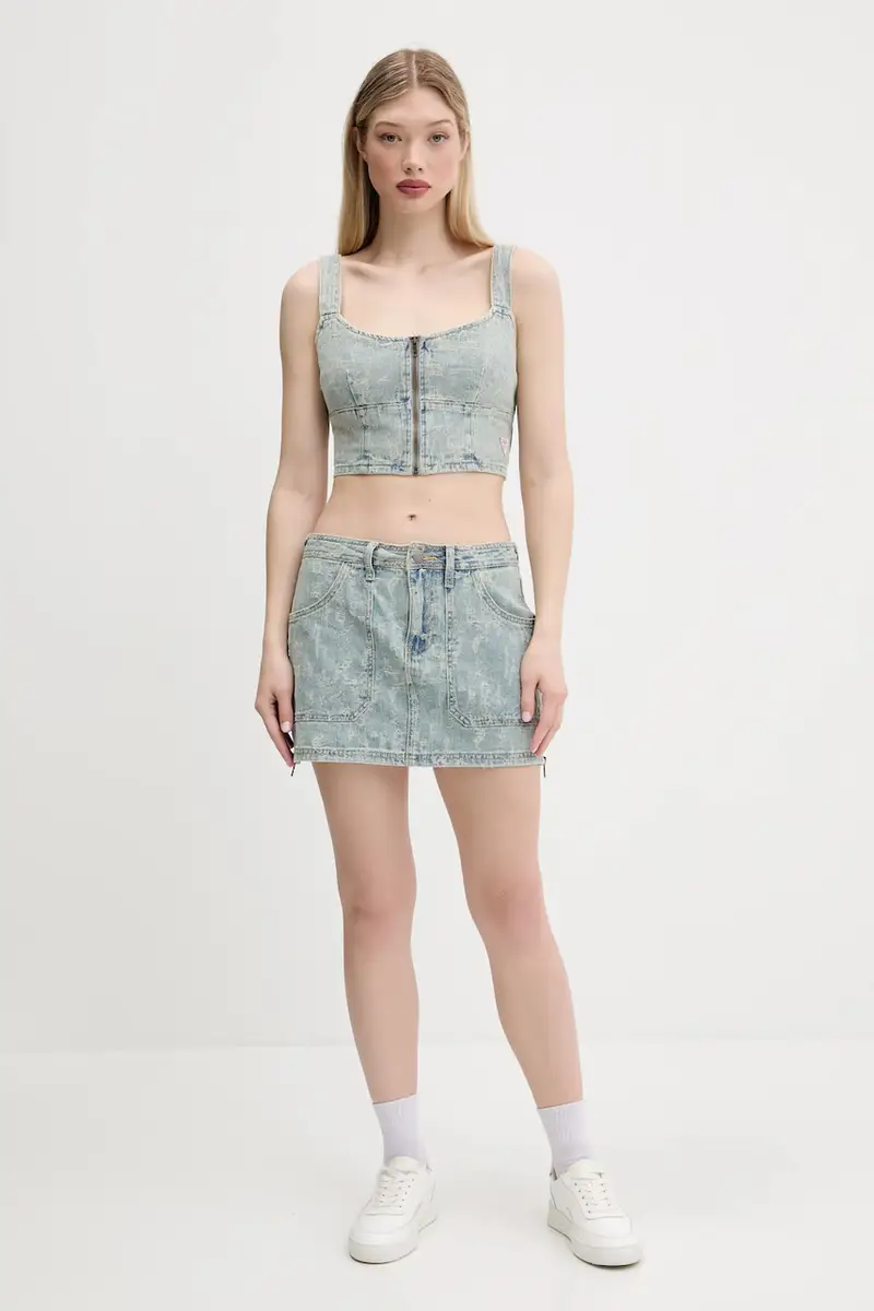 top colore blu W5GG25 D5OTA miniatura 2