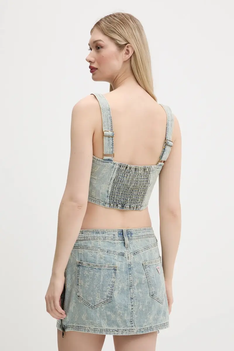 top colore blu W5GG25 D5OTA miniatura 3