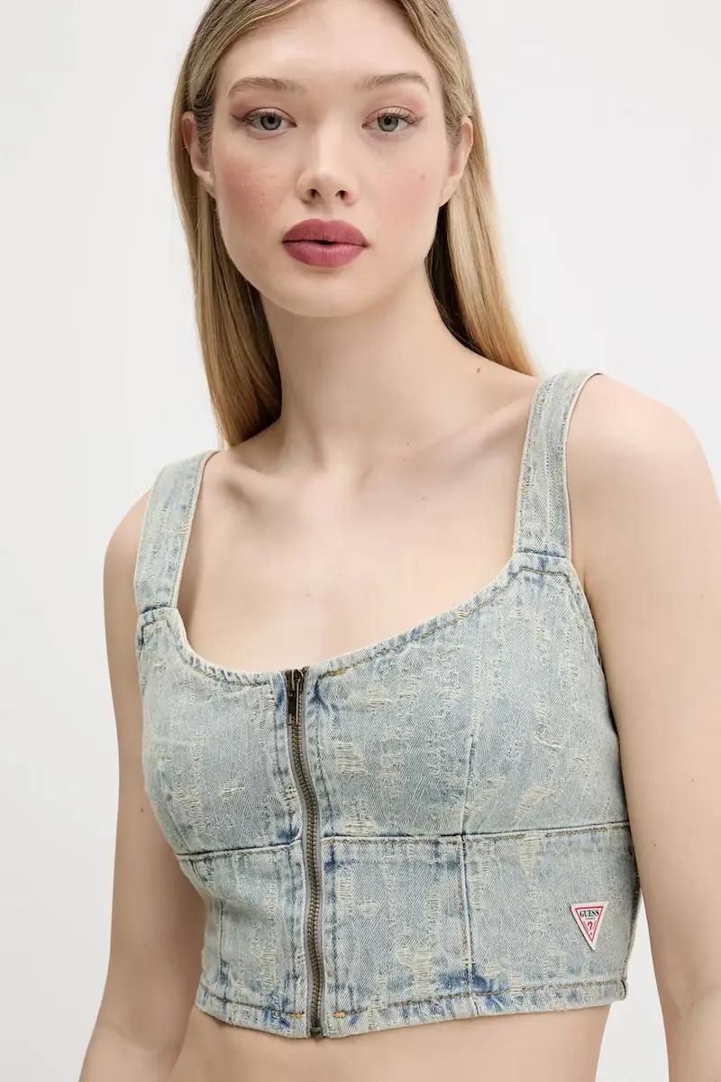 top colore blu W5GG25 D5OTA miniatura 4