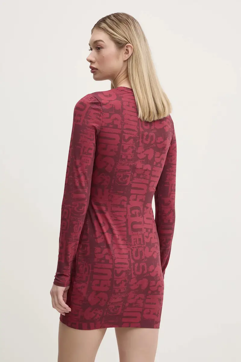 vestito colore rosso W5RK78 K1D80 miniatura 3