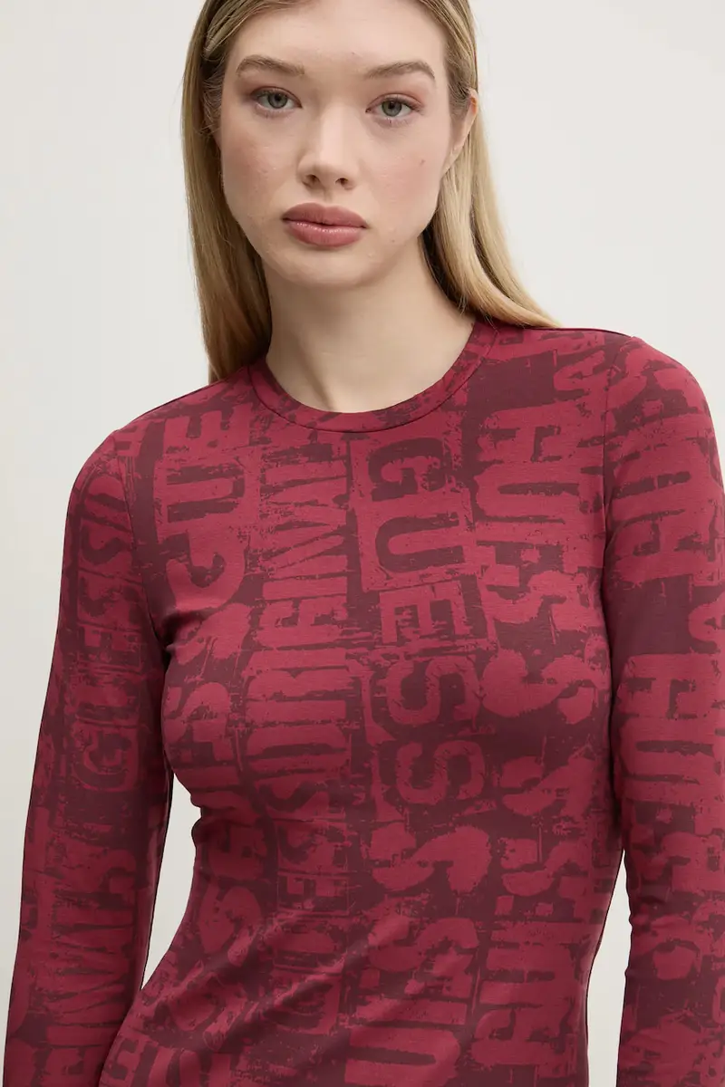 vestito colore rosso W5RK78 K1D80 miniatura 4