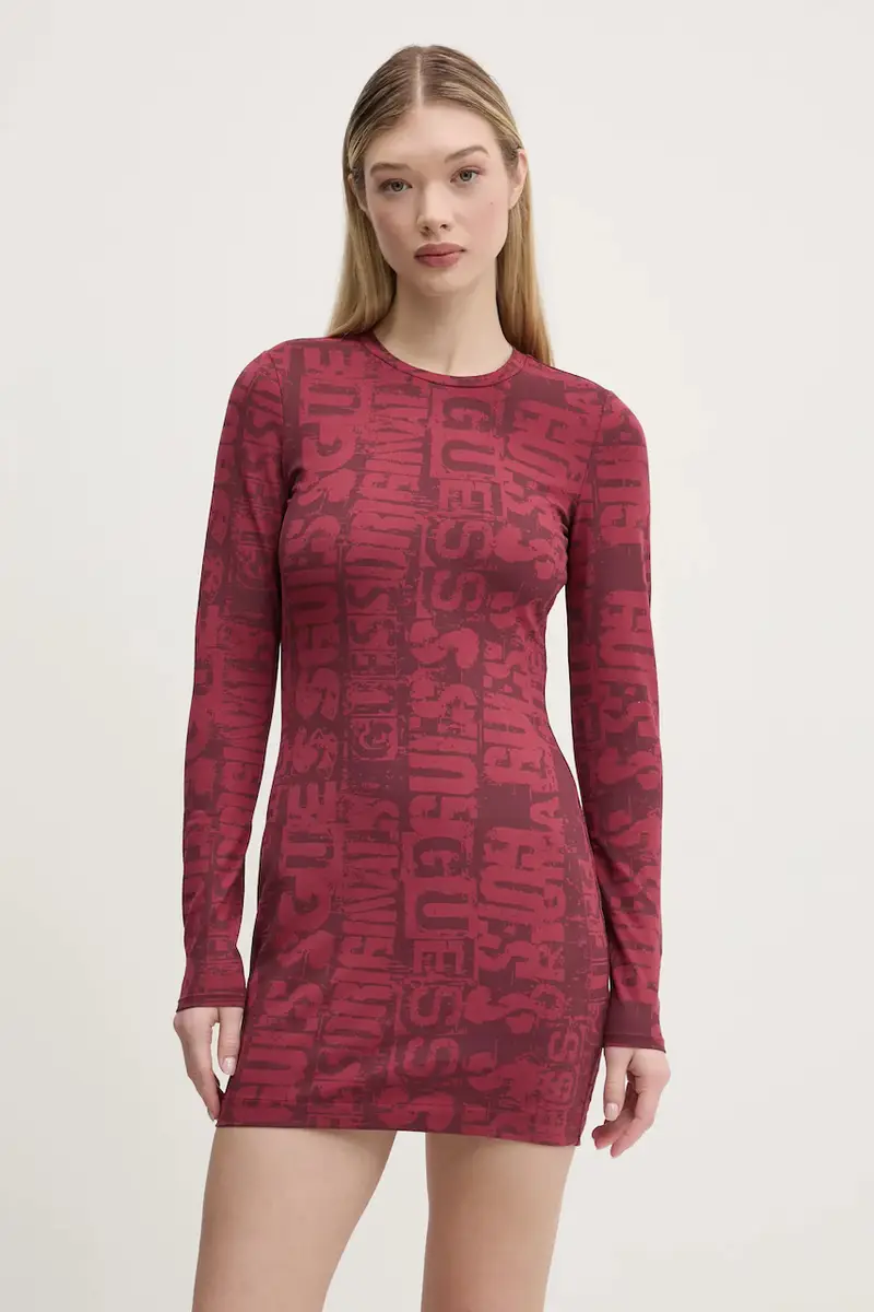 vestito colore rosso W5RK78 K1D80