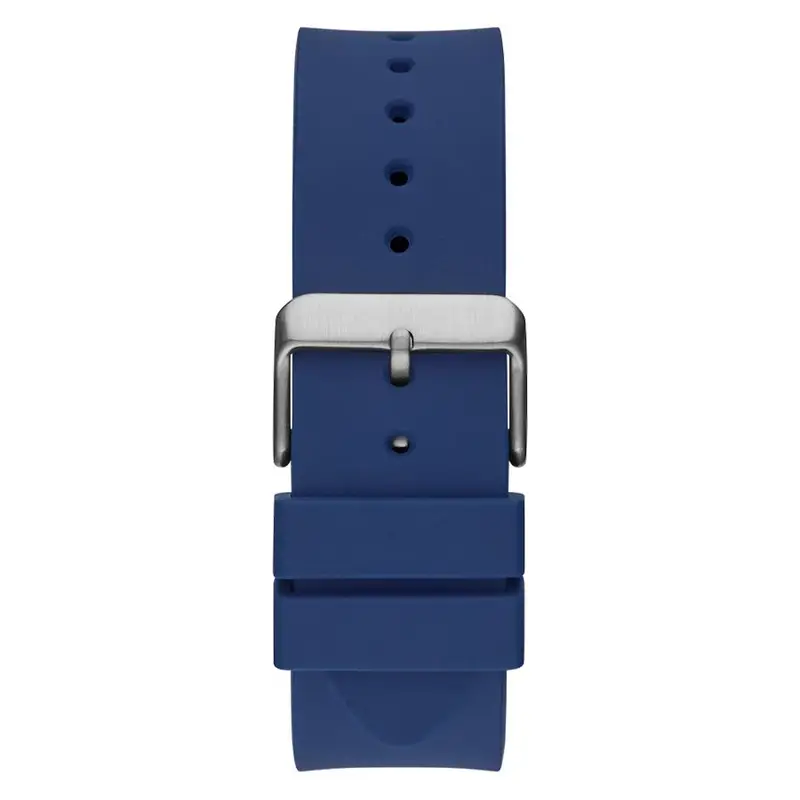 Orologio al quarzo multifunzionale da uomo, con quadrante blu e cinturino retrattile Un orologio in stile casual Modello GW0203G7 miniatura 4