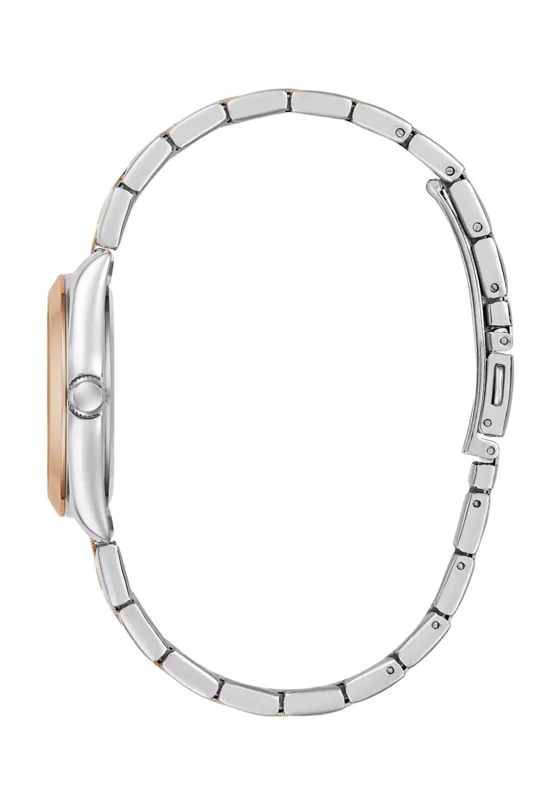 Orologio analogico 'Alice' oro rosé / argento Oro rosé miniatura 2