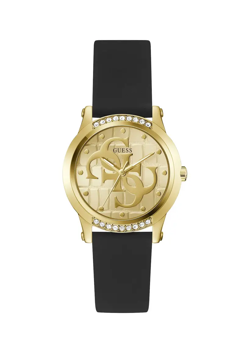 Orologio analogico 'ANNETTE' oro / nero miniatura 2