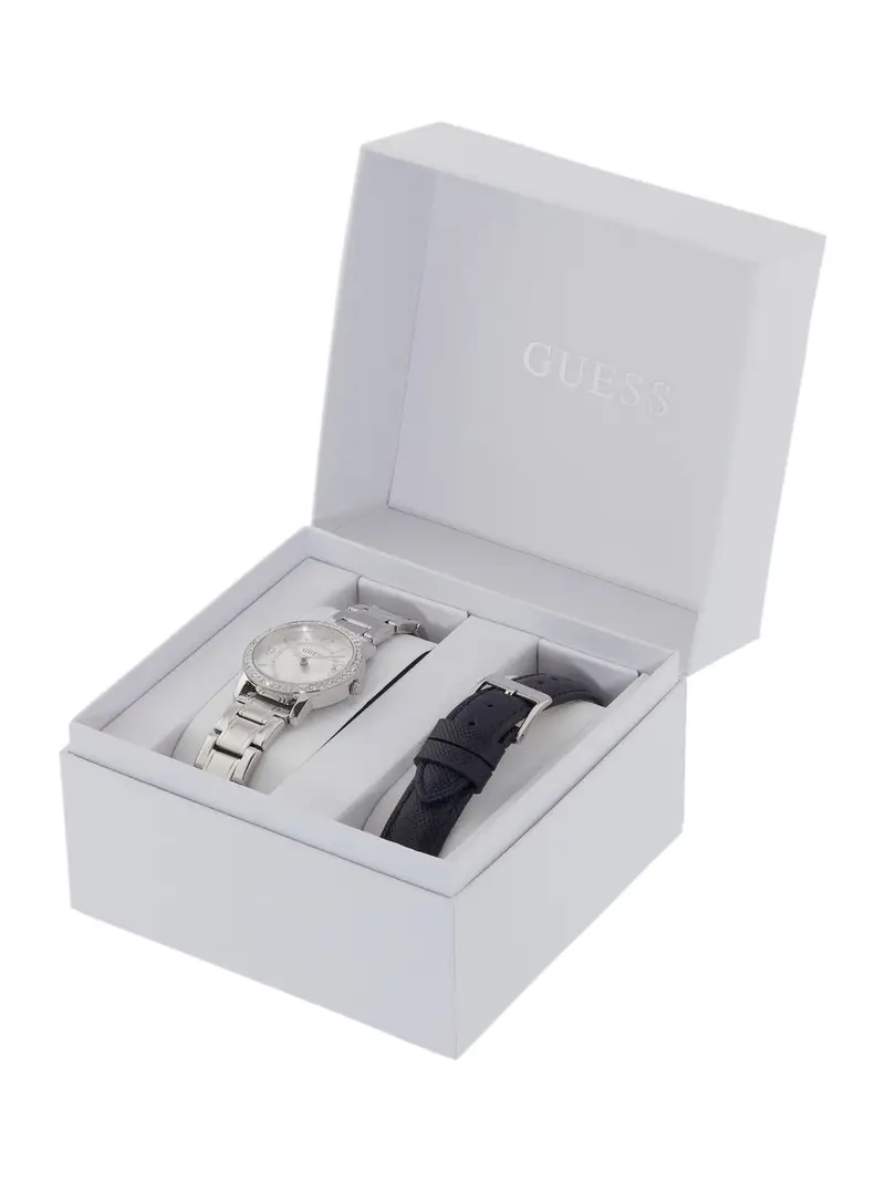 GUESS Orologio analogico argento miniatura 2