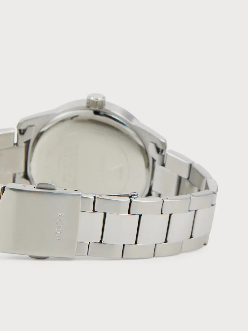 Orologio analogico argento miniatura 2