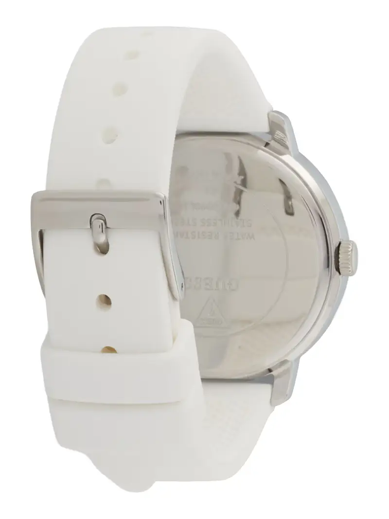 Orologio analogico argento / bianco miniatura 2