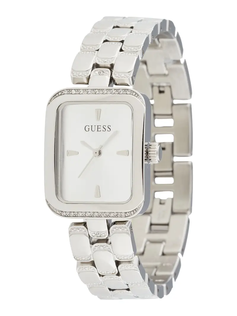 GUESS Orologio analogico  argento / trasparente