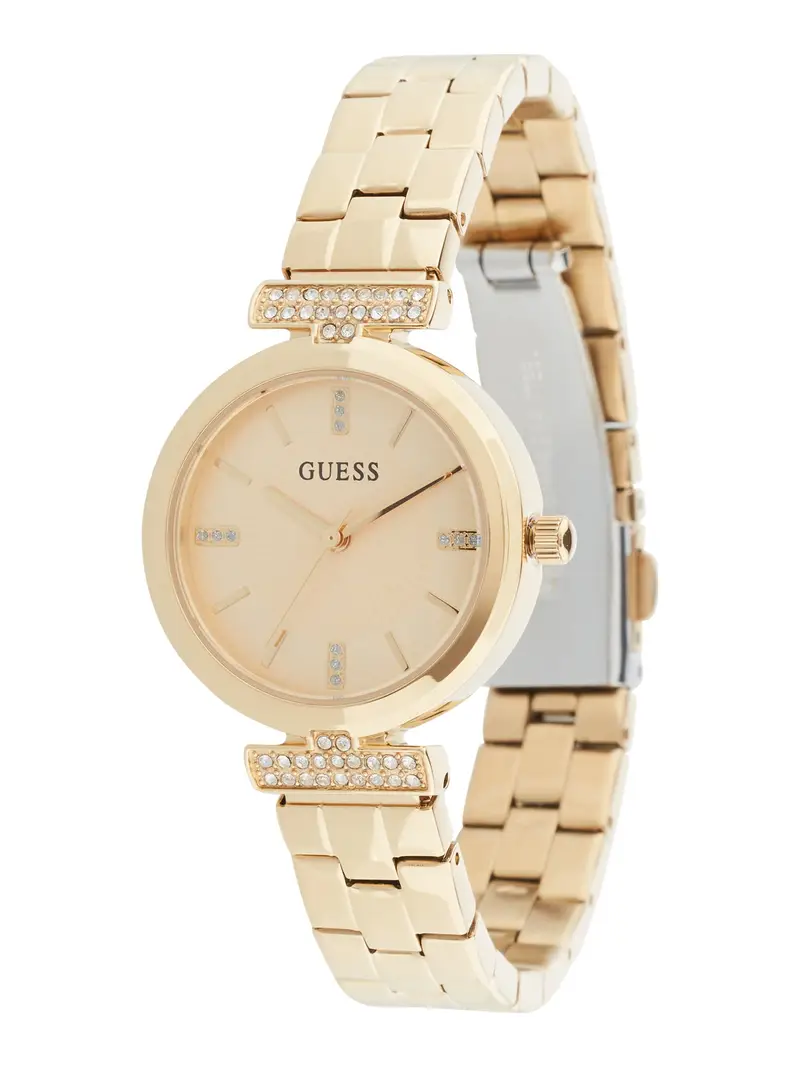 GUESS Orologio analogico 'Array'  champagne