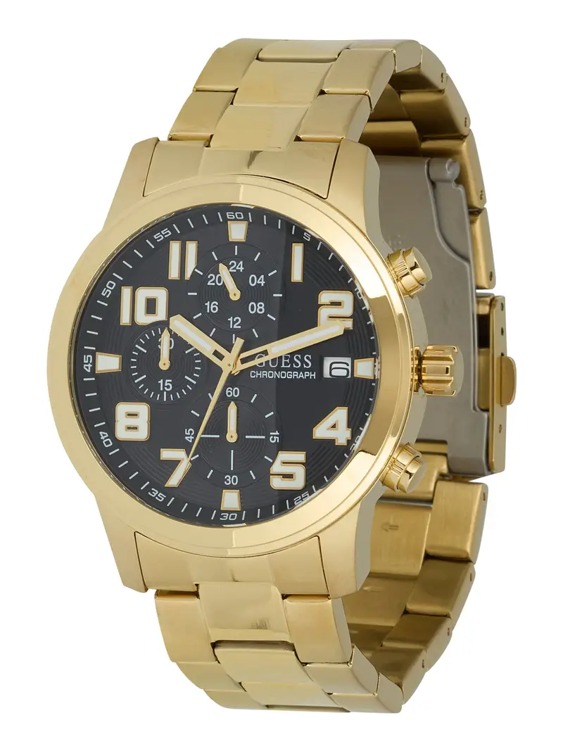 GUESS Orologio analogico 'ATTICUS' oro