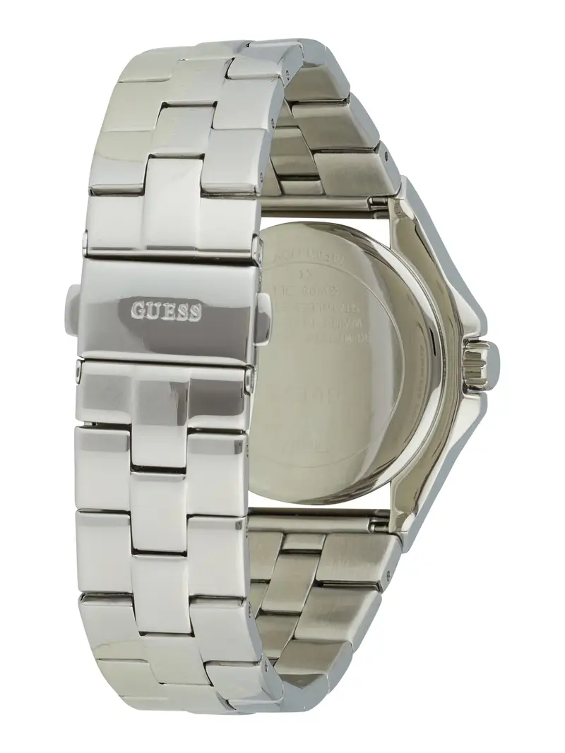 Orologio analogico azzurro / argento miniatura 2