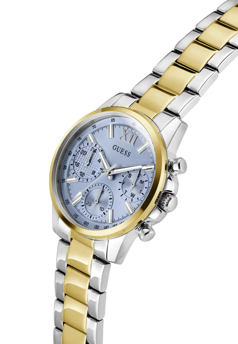 Orologio analogico 'Bailey' oro / argento miniatura 3