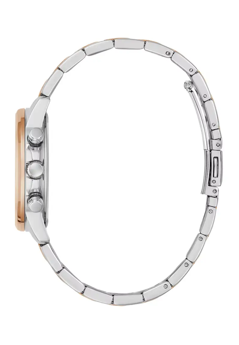 Orologio analogico 'Bailey' oro rosé / argento Oro rosé miniatura 2