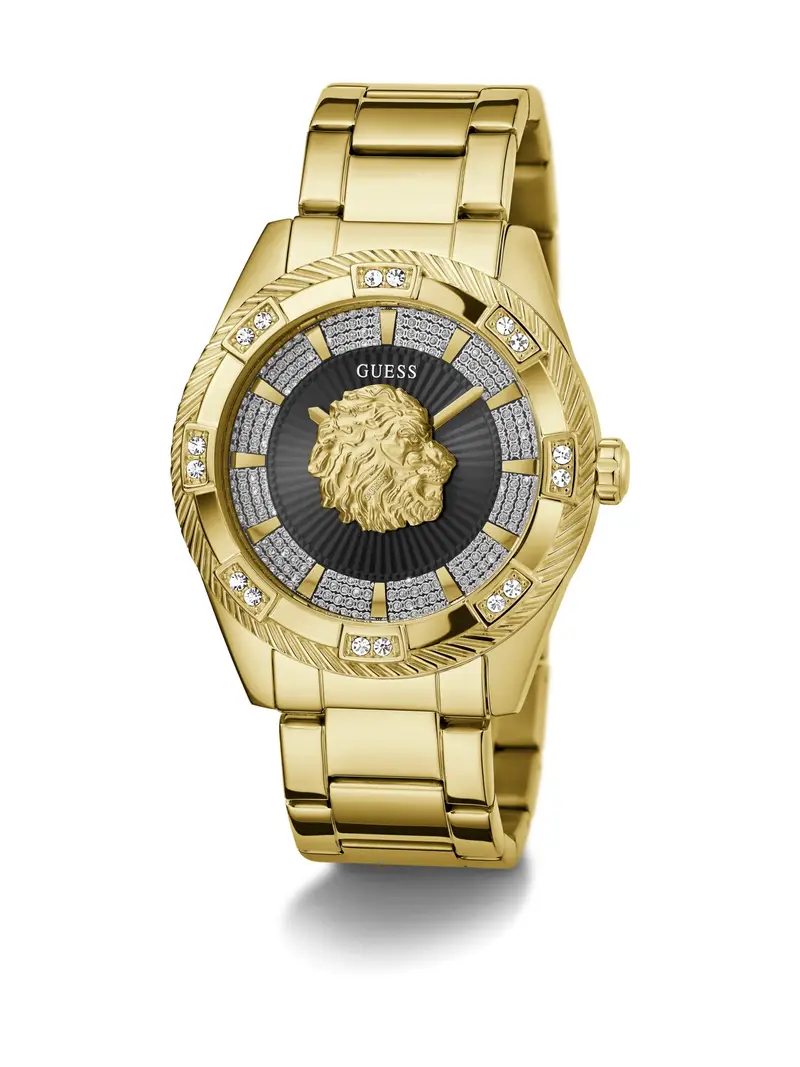 GUESS Orologio analogico 'Beast' oro miniatura 3