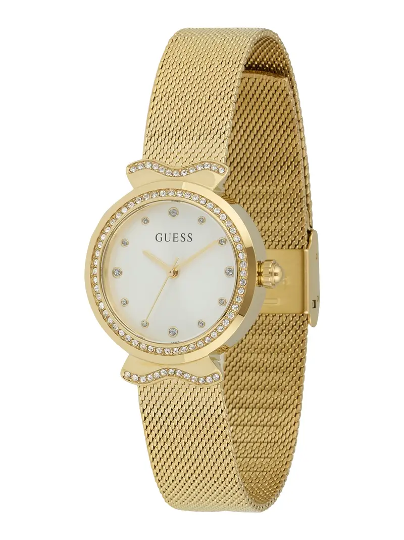 GUESS Orologio analogico 'BEJEWELED'  oro